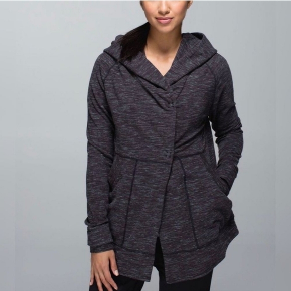 lululemon athletica Tops - Lululemon Find Your Centre Jacket Hoodie Size 4